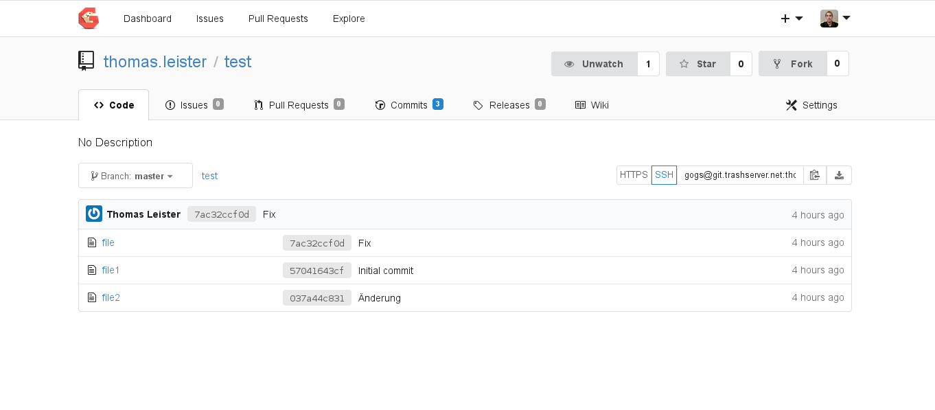 Eigener Gogs GIT Server als Alternative für GitHub und GitLab